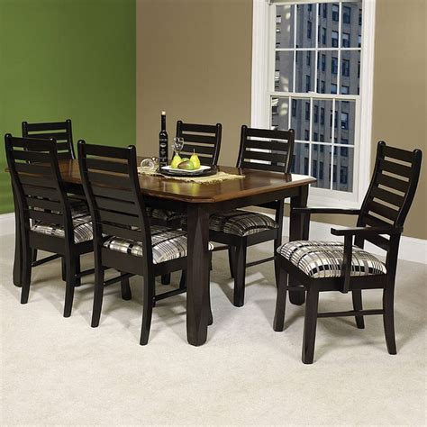 With dining room storage pieces, you can avoid cramped cabinets. Amish #dining room and #kitchen table and chair sets from ...