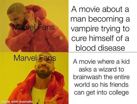 Give Morbius A Chance It Isnt Even Out Yet Rmarvelmemes
