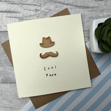 Maybe you would like to learn more about one of these? Design Your Own 'cool Papa' Birthday Day Card By Alphabet Bespoke Creations | notonthehighstreet.com