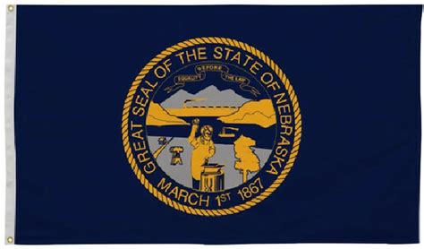 Nebraska State Flag 4 X 6 Nebraska Flag State Of Nebraska Flag