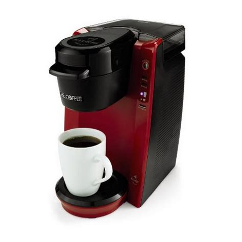 Mr Coffee Single Serve Red Coffee Brewer Machine