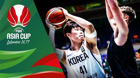 Fiba.com/subyt click here for more: Korea v New Zealand - Highlights - FIBA Asia Cup 2017 - YouTube