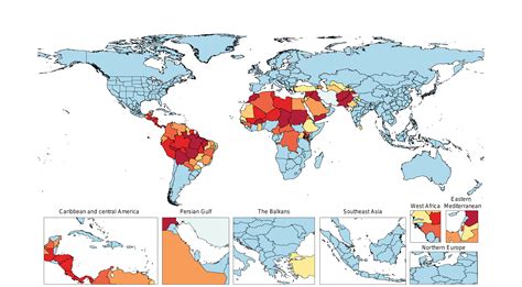 Cutaneous Leishmaniasis Map