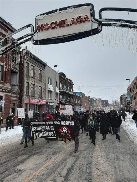 The curfew will run from 8 p.m. Montreal Abolitionists March Against Curfew - Protests.media