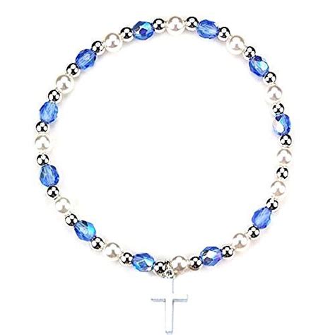 Youth Blue Zircon December Birthstone Stretch Bracelet You Can Get