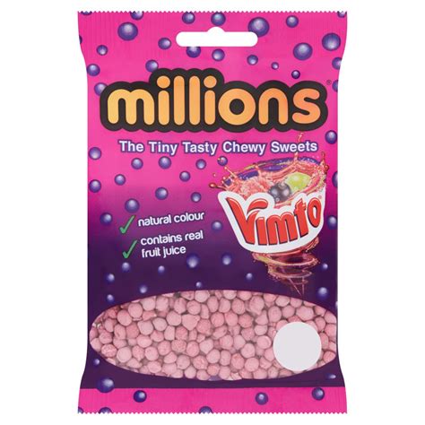 Millions Vimto The Tiny Tasty Chewy Sweets 85g Bestway Wholesale