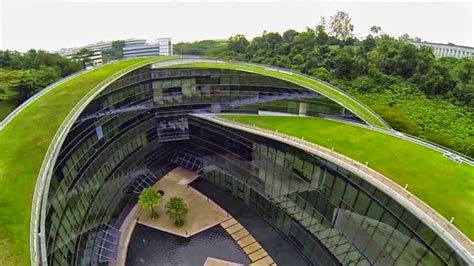 Design Green Roof Art School In Singapore