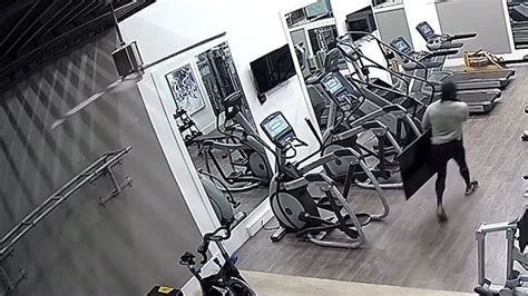 Watch Keep Fit Criminal Steals Televisions And Computers After Workout