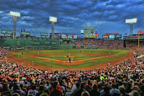 The View From Behind Home Plate Fenway Park Photograph By Allen