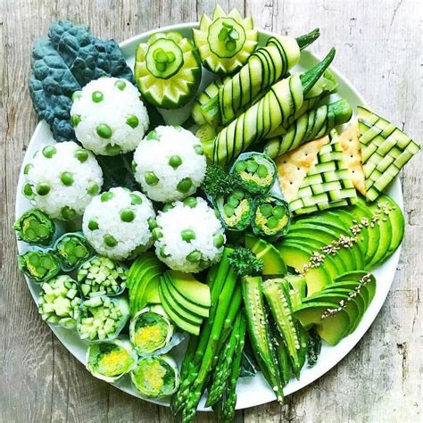 Instagram Beautiful Food Vegetable Plate Food