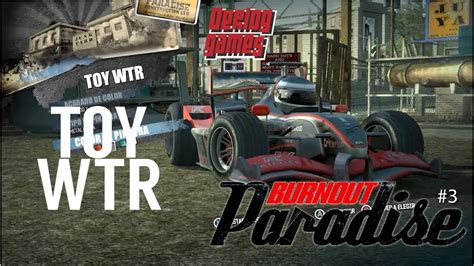 Burnout Paradise Furia Al Volante Carrera Y Trucos Toy Wtr3 Youtube