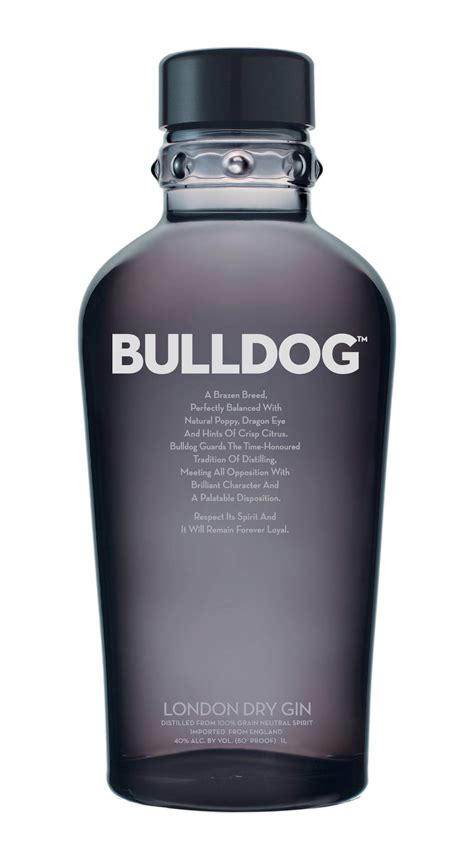 Bulldog Gin London Dry Gin 1 Litre 40 Nevejan