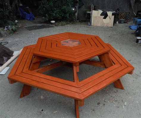 How To Build A Hexagonal Picnic Table 18 Steps With Pictures