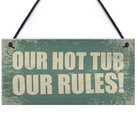 Buy Meijiafei Hot Tub Our Rules Hanging Garden Shed
