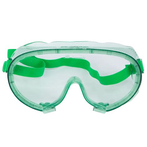 Safety Goggles - Vented Light Green Plastic - Shark Industries
