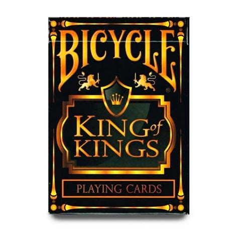 Bicycle King Of Kings Black Limited Edition Collection Playing Cards
