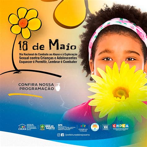Cartaz Dia 18 De Maio