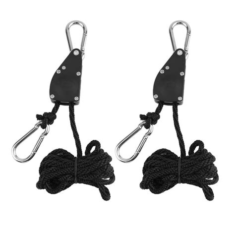 A 4×4 grow tent is not huge, but it is not small. 1/4 Grow Light Rope Ratchet Lights Lifters Reflector ...