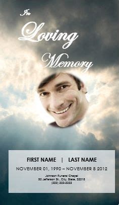 downloadable funeral bulletin covers printable funeral