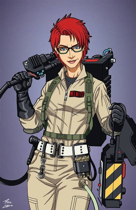 Janine Melnitz Ghostbuster Earth 27 Commission By Phil Cho On