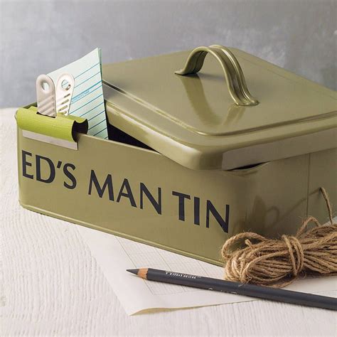 Maybe you would like to learn more about one of these? Personalised Man Tin | Gifts for him, Gifts for father ...
