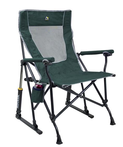 Whether you want a durable chair for a camping trip, a metal one to use for outdoor events, or you. GCI Outdoor Portable Folding RoadTrip Rocker Camping Chair ...
