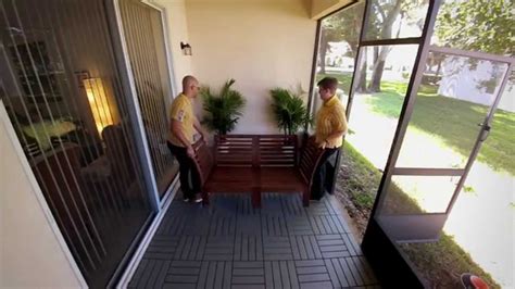 Ikea floor tile are used to beautify residential and commercial spaces, be it the kitchen backdrop or the exterior walls of the building. DIY Patio Project: Laying Outdoor Deck Tiles - IKEA Home ...