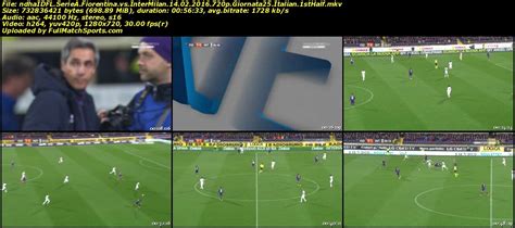 That being said, antonio conte could make many changes to his side, with the coppa italia fixture against juventus on wednesday. FULL MATCH Serie A Fiorentina vs Inter Milan 2016
