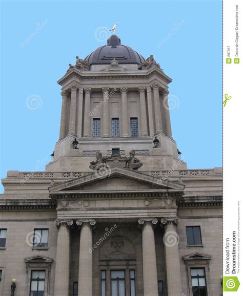 Manitoba Parliament Stock Image Image Of Architecture 897867