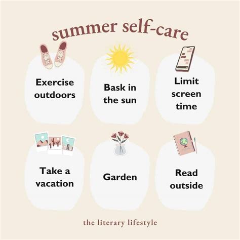 75 Summer Self Care Ideas And Challenge To Relax 2023