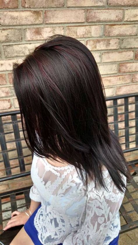 Regardless of your favorite hair color ideas, highlights on dark hair add depth, light, allure and class to women's hairstyles. Red Highlights Ideas for Blonde, Brown and Black Hair