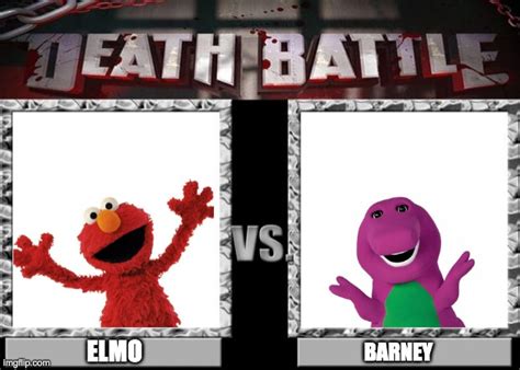 Barney Vs Elmo Imgflip