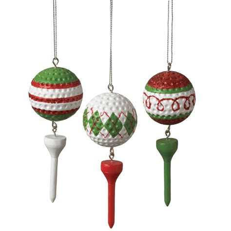 Great Golf Memories Christmas Ornaments Golf Ball Crafts Christmas Golf