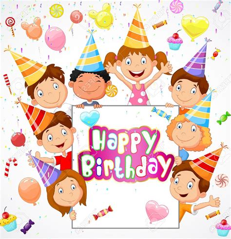 Childrens Birthday Cards Svg 2281 File For Free Free Svg Cut