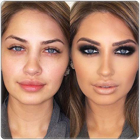 Before And After Eye Makeup Before And After