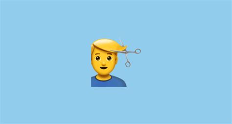 Emoji haircut apple woman getting hair emojis hairdresser ios meaning interview job person beautician wear copy paste hotemoji smileys. 💇‍♂️ Man Getting Haircut Emoji