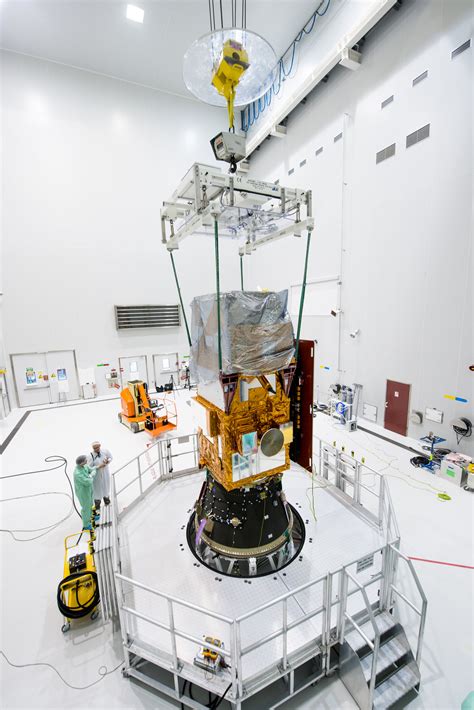 Esa Sentinel 2a Installed On Its Payload Launcher Adapter