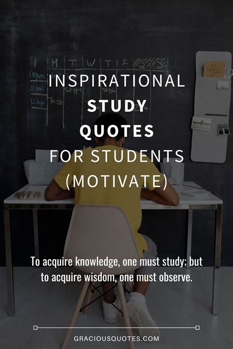65 Inspirational Study Quotes For Students Motivate