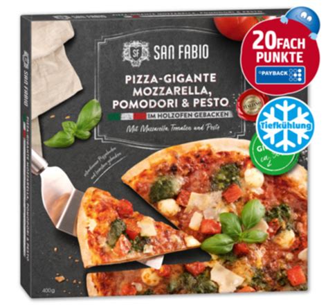 San Fabio Pizza Gigante Italienische Holzofenpizza Mit Dünnem