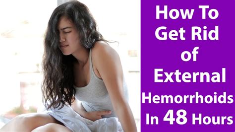 How To Get Rid Of External Hemorrhoids In 48 Hours Youtube