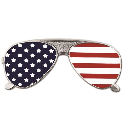 pinmart s american flag sunglasses patriotic enamel lapel pin you can find out more details