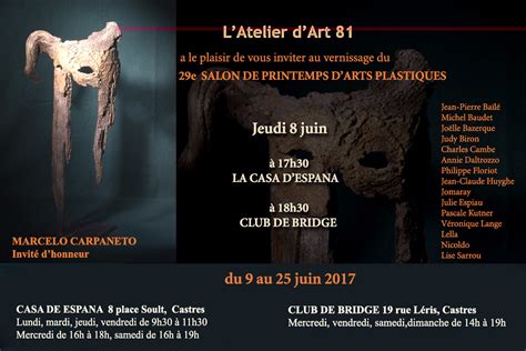 Véronique Lange et Lise Sarrou exposent à Castres L Atelier Galerie A7