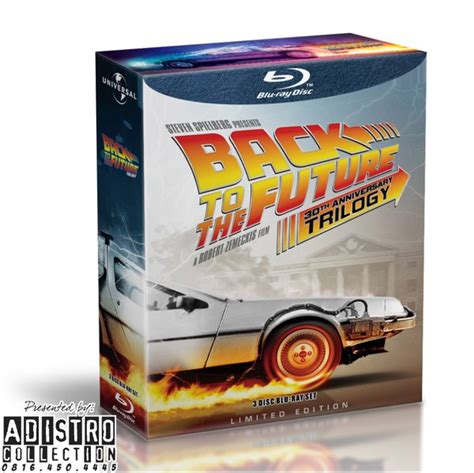 Jual Bd25 Film Blu Ray Back To The Future Edisi Box Set Complete Di