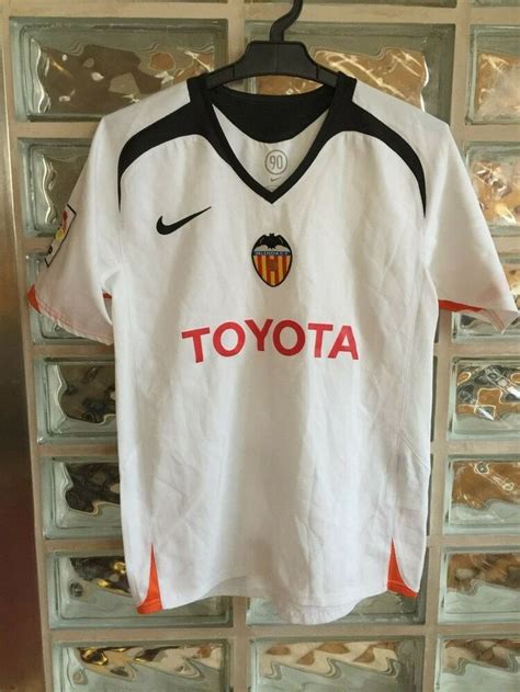 Valencia Cf Football Shirt Camiseta Trikot 200506 Home Soccer Jersey