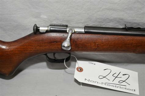 Winchester Model 67a 22 Lr Cal Single Shot Bolt Action Rifle W 27