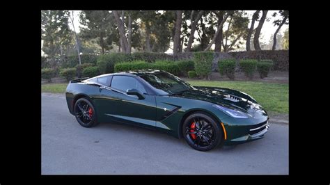 Sold C7 2014 Chevrolet Corvette Coupe Lime Rock Green For Sale By
