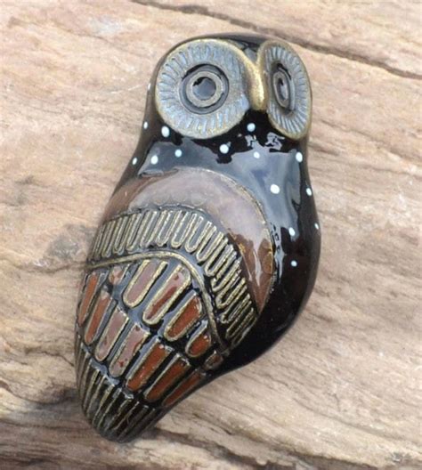 Little Owl Brooch Of Pallas Athena Costume Pin Bijoux Athene