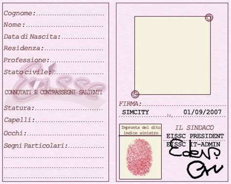 Due indagati per furto aggravato in concorso. File:Carta di identità vuota.jpg - Nonciclopedia Images - Frompo