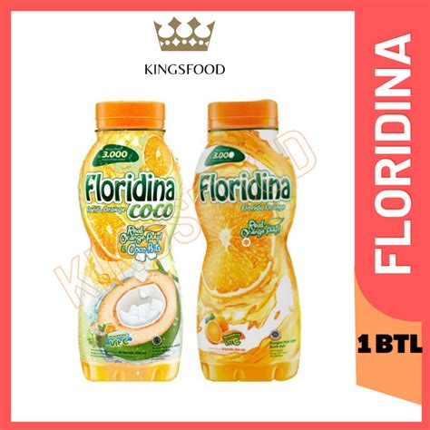 Jual Floridina Orange Dan Coco 1 Botol 350 Ml Shopee Indonesia