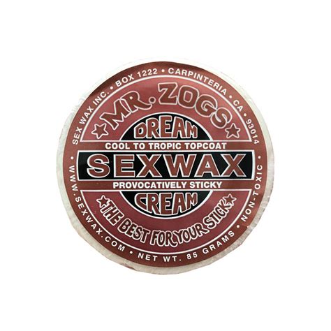 parafina sexwax dream cream bronze mr zogs sex wax onlysurf